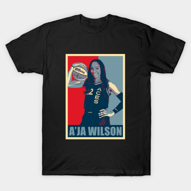 A'Ja Wilson Hope T-Shirt by Zimmermanr Liame